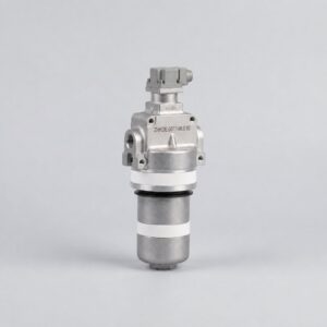 ZHKDE.061146.010 hydraulic filter illustration with cylindrical housing and upper electrical connector
